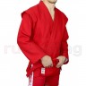 Куртка для самбо Атака размер 42 красная
